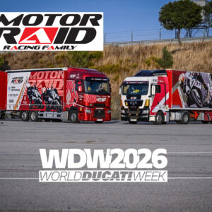 Transport motocykli Ducati do Misano na WDW 2026