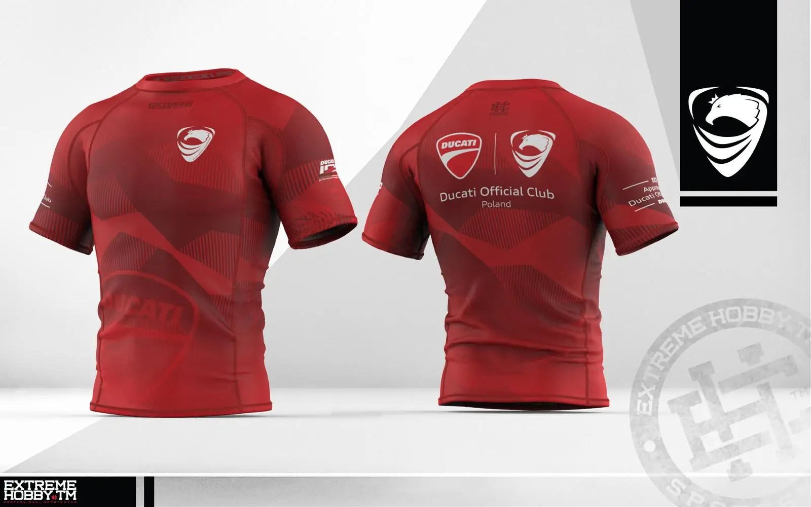 Rashguard krótki rękaw 7 panelowy damski
