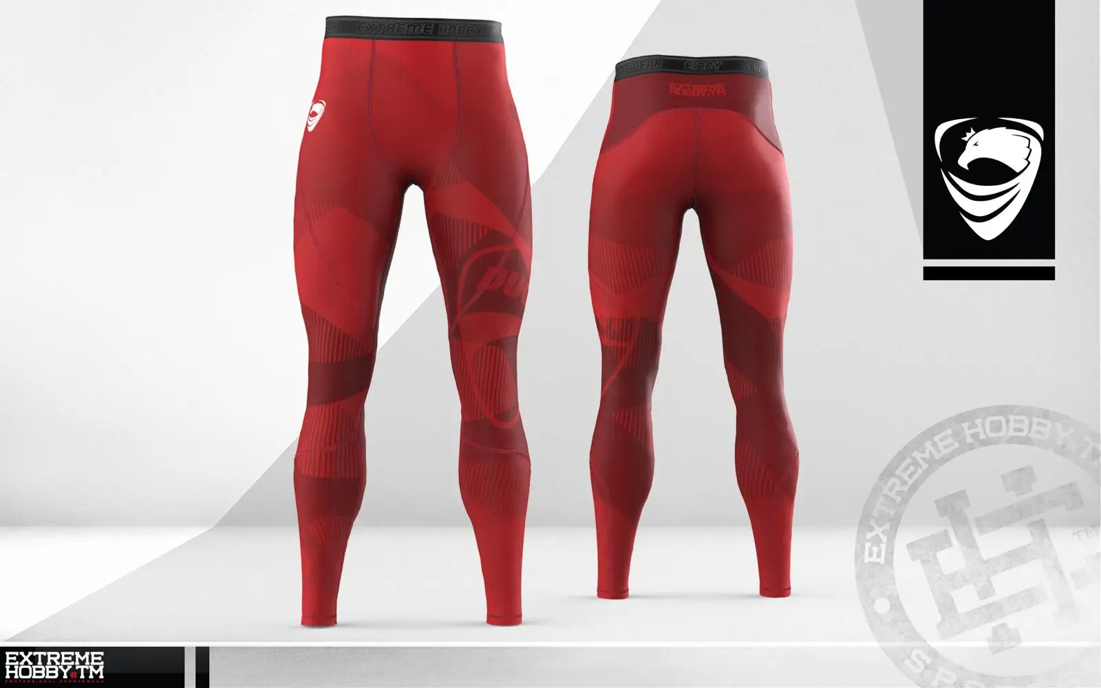 Legginsy 8 panelowe damskie