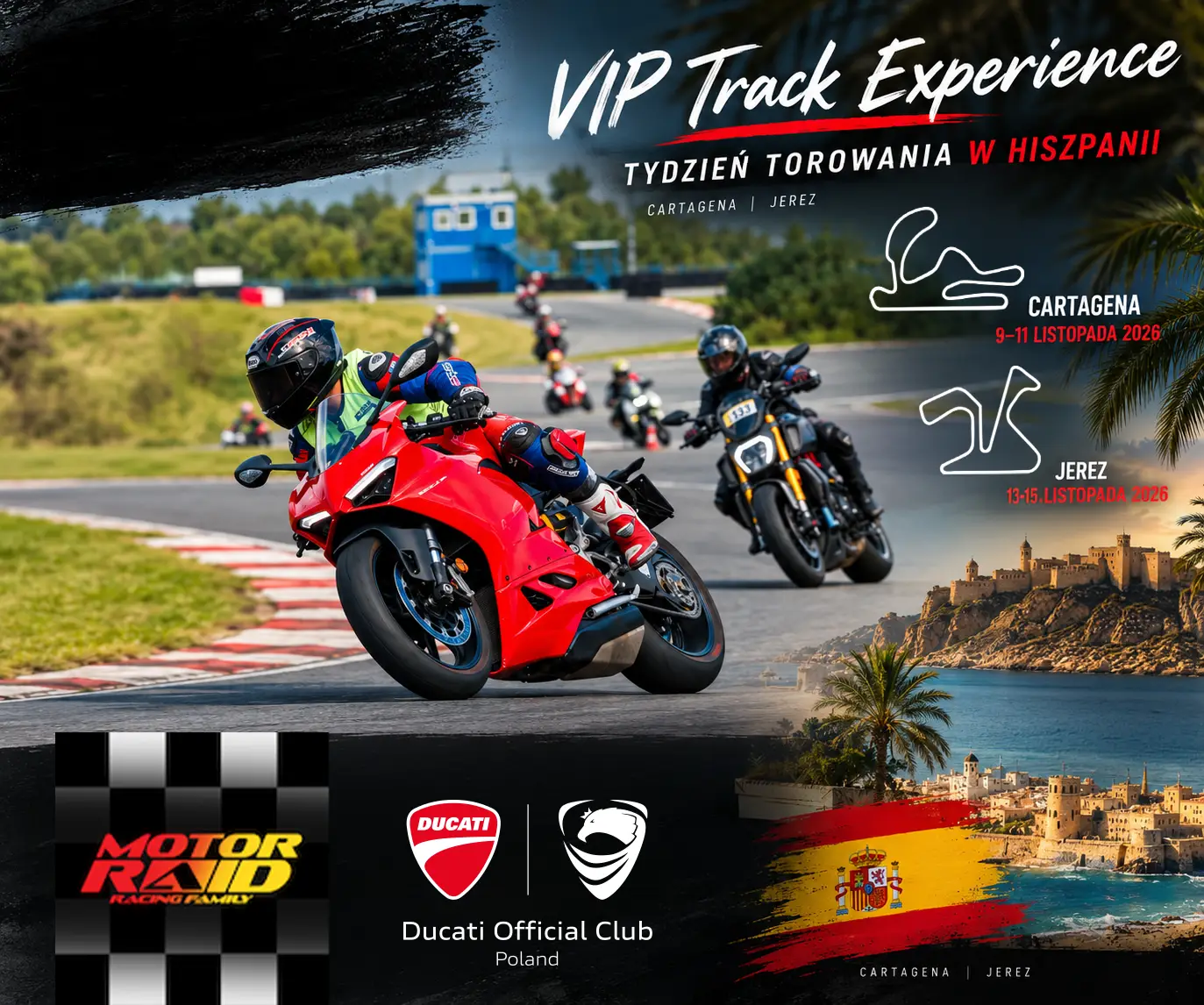 VIP Track Experience – Hiszpania 2026